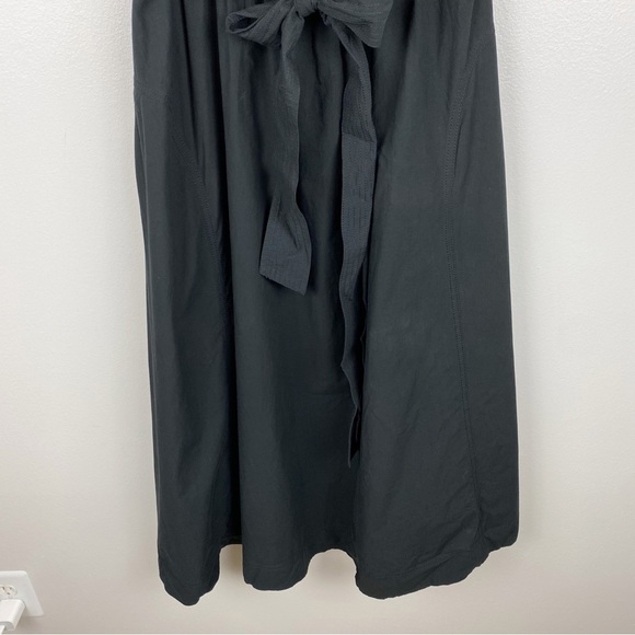 Madewell Ruffled One-Shoulder Midi Dress Black NWT - Picture 6 of 16